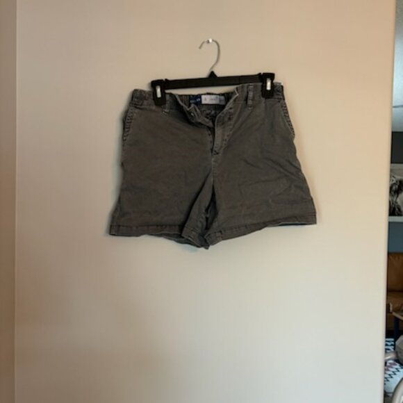 Old Navy Cotton Everyday Gray Washed Short Small - Picture 4 of 8